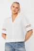 Suncoo last blouse blanc casse